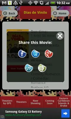 Caribbean Cinemas android App screenshot 0