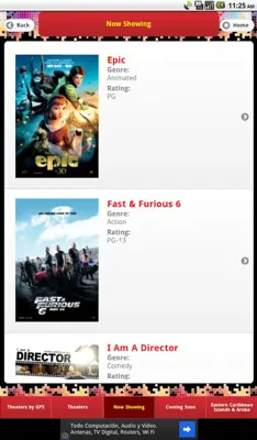 Caribbean Cinemas android App screenshot 12