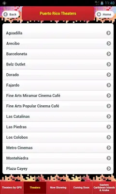 Caribbean Cinemas android App screenshot 19