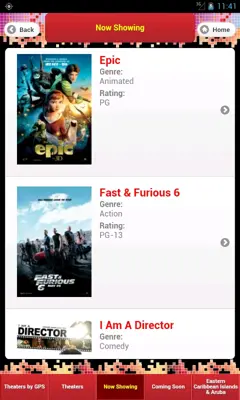 Caribbean Cinemas android App screenshot 21