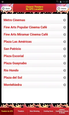 Caribbean Cinemas android App screenshot 22