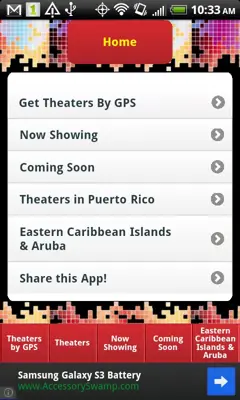 Caribbean Cinemas android App screenshot 7